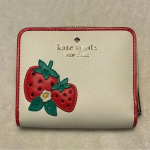Kate Spade Strawberry Bifold Wallet